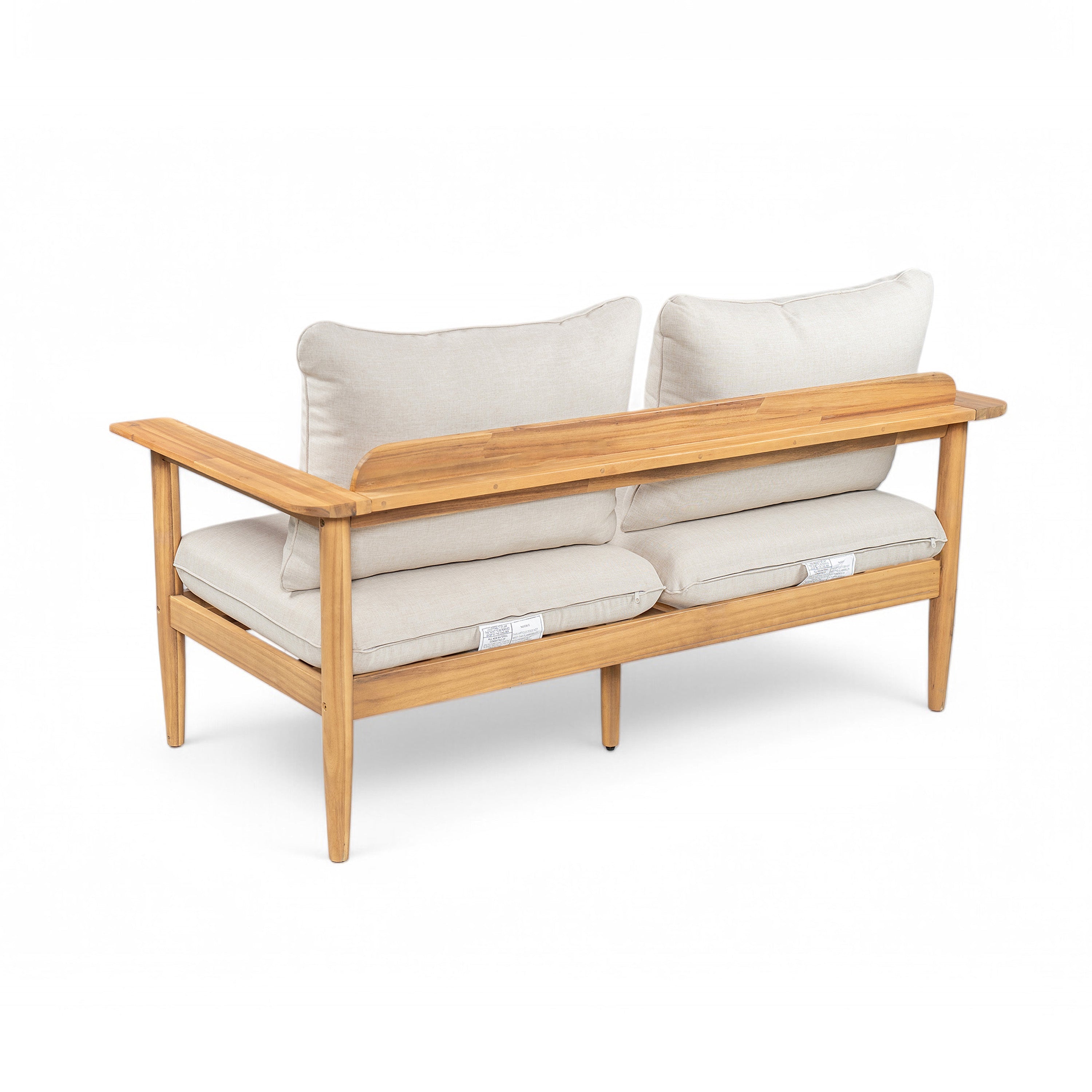 Terassi Outdoor Acacia Wood Loveseat