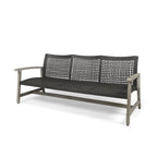 Hampton Outdoor Rattan 3 Seater Sofa