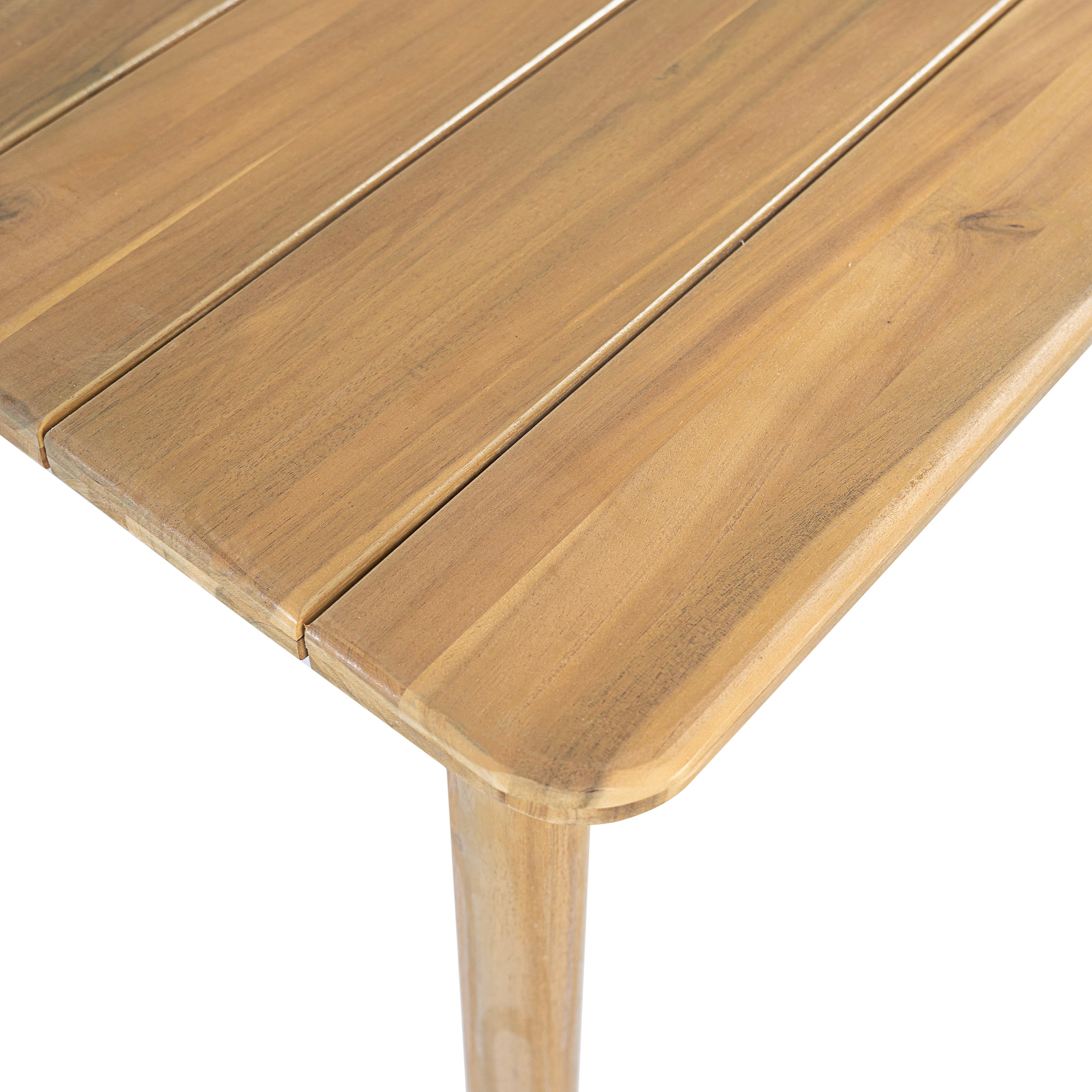 Abaco Acacia Wood Outdoor Dining Table