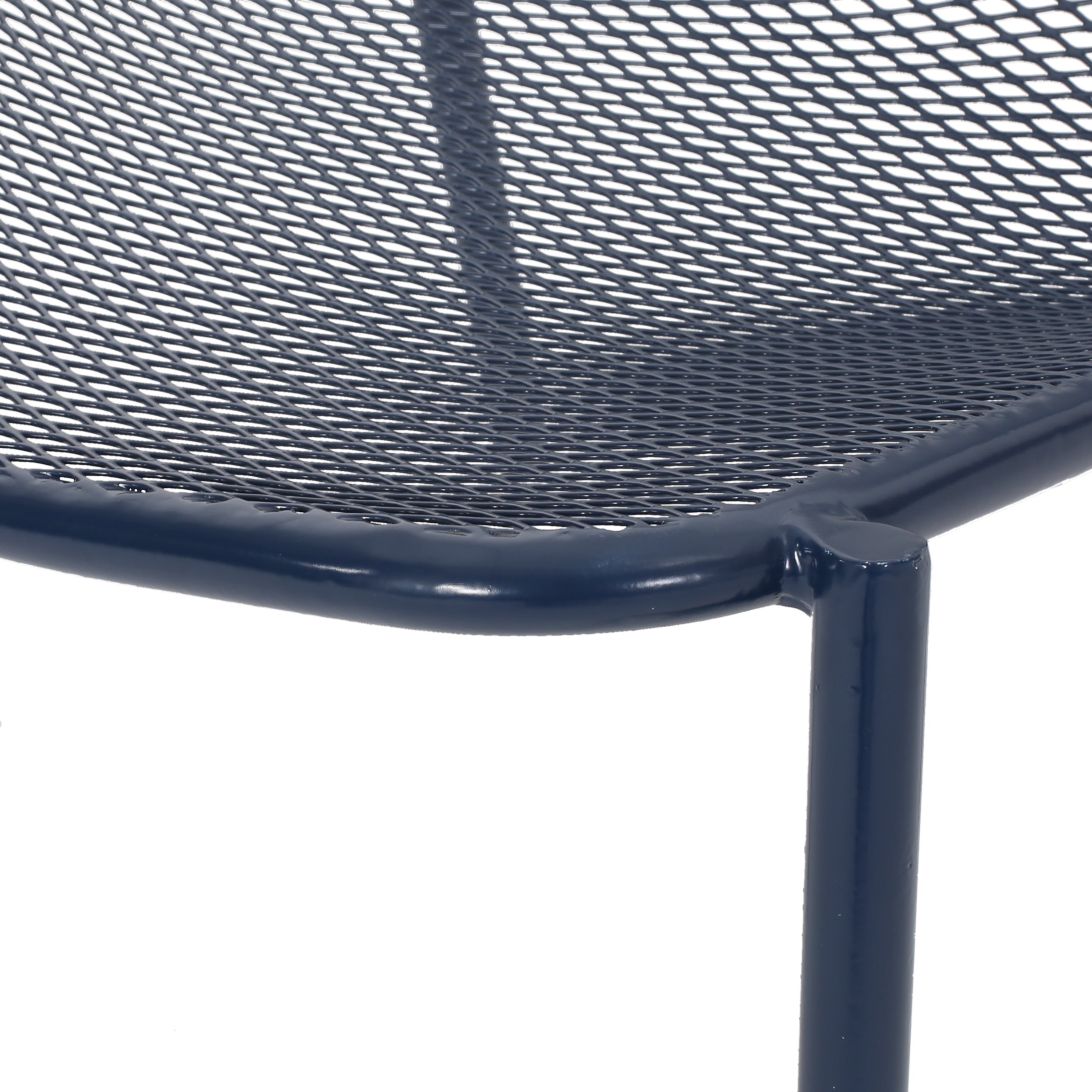 Kincaid Stackable Iron Chairs, Set of 2