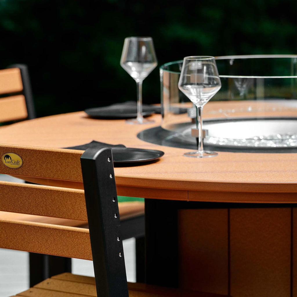 Lumin Fire Pit 60" Round Table from LuxCraft