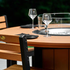 Lumin Fire Pit 60" Round Table from LuxCraft