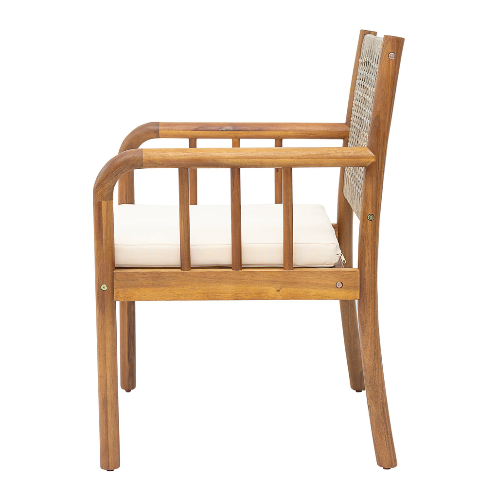 Porto Outdoor Dining Chairs, Set of 2