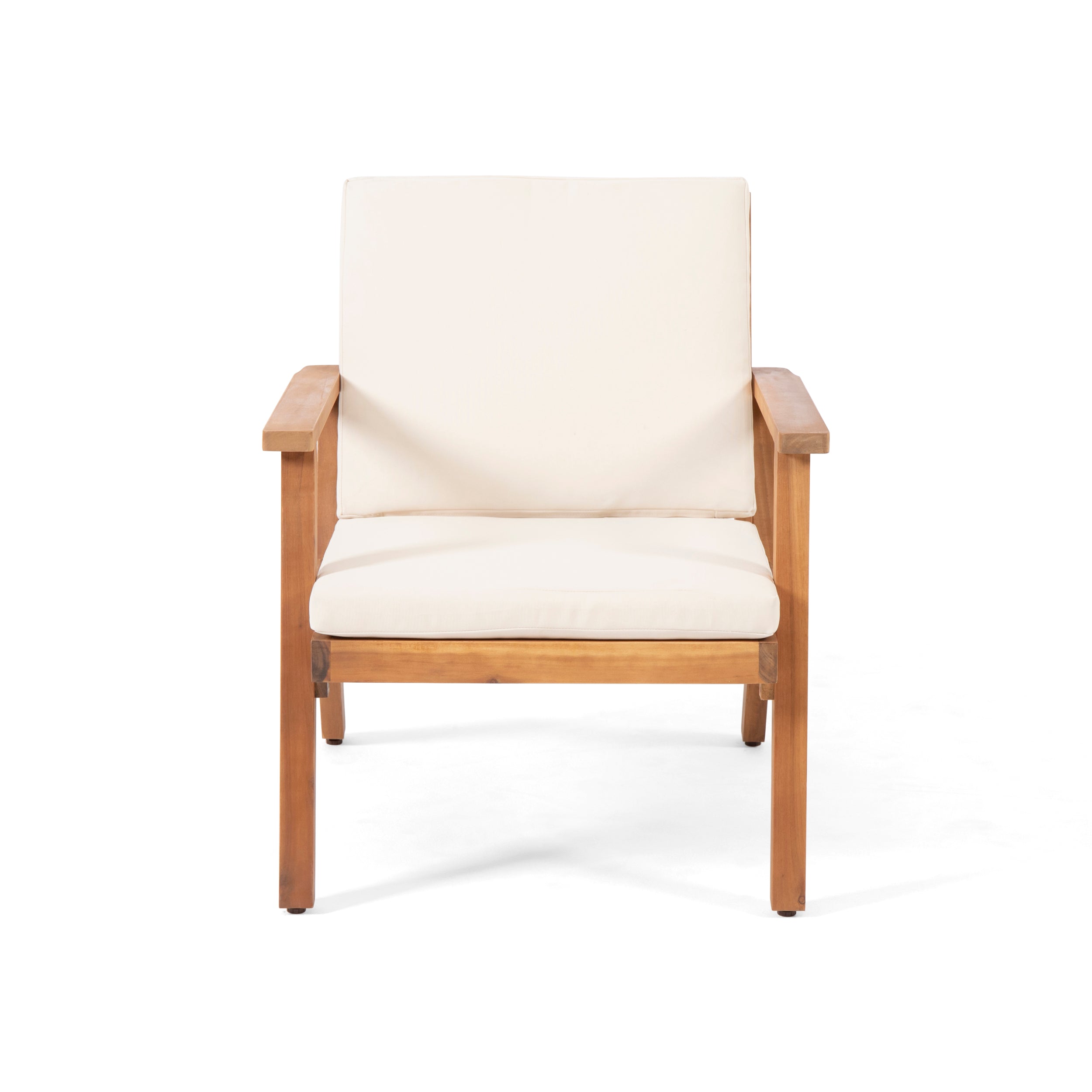 Brixton Outdoor Club Chair with Cushion, Set of 2