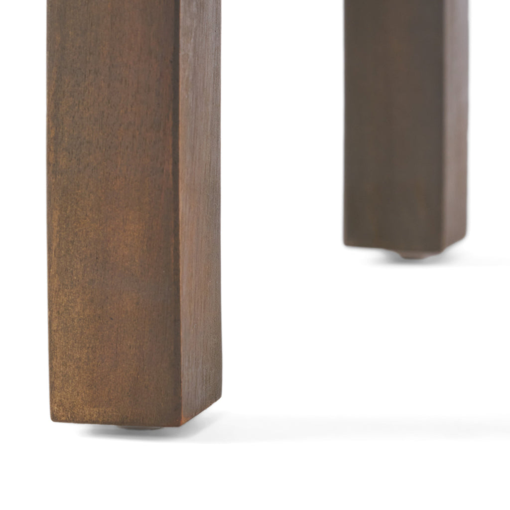 Selma Acacia Wood Outdoor Accent Side Table