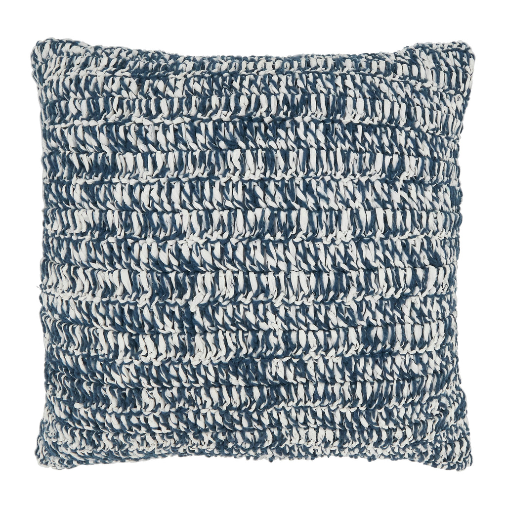 Outdoor Zen Raffia Polyester Filled Throw Pillow