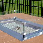 Lumin Fire Pit 62" Rectangular Table from LuxCraft