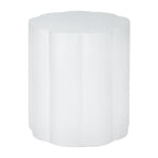 High-Gloss Magnesium Oxide Outdoor Side Table