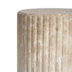 Outdoor Cicci Carved Side Table