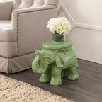 Elephant Ceramic Garden Stool