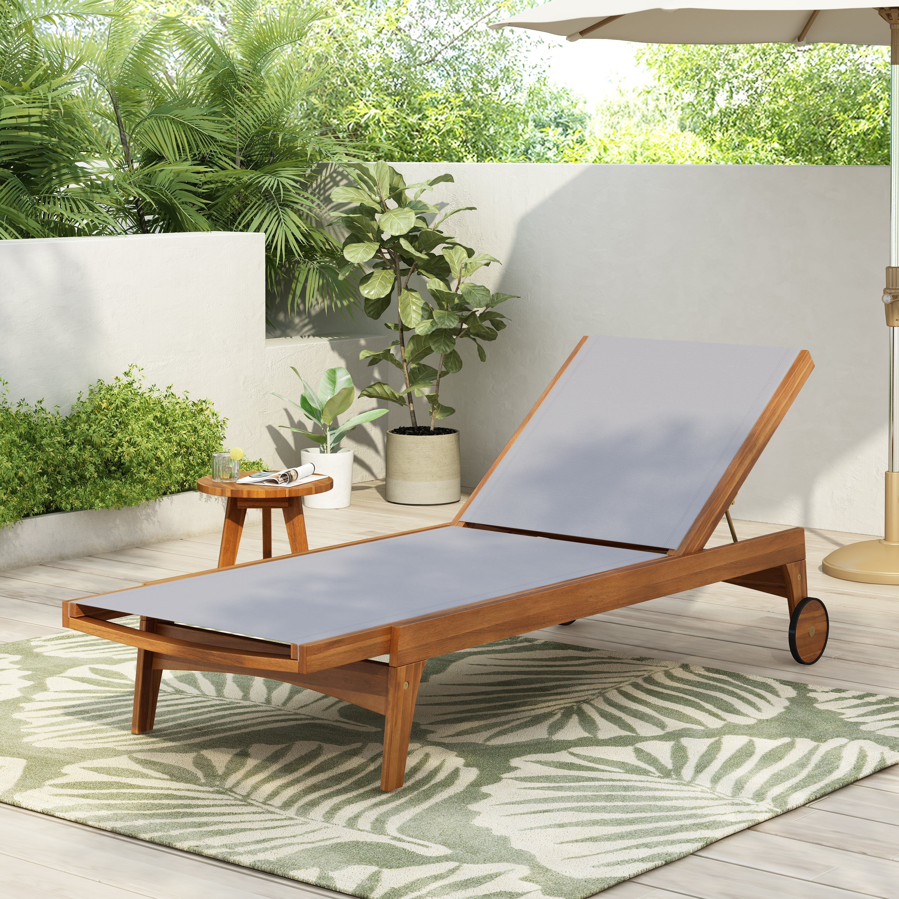 Sierra Coast Outdoor Chaise Lounge