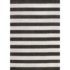 Negril Two-Tone Wide Stripe Indoor/Outdoor Runner Rug