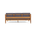 Aston Outdoor Acacia Wood 3 Seater Sofa
