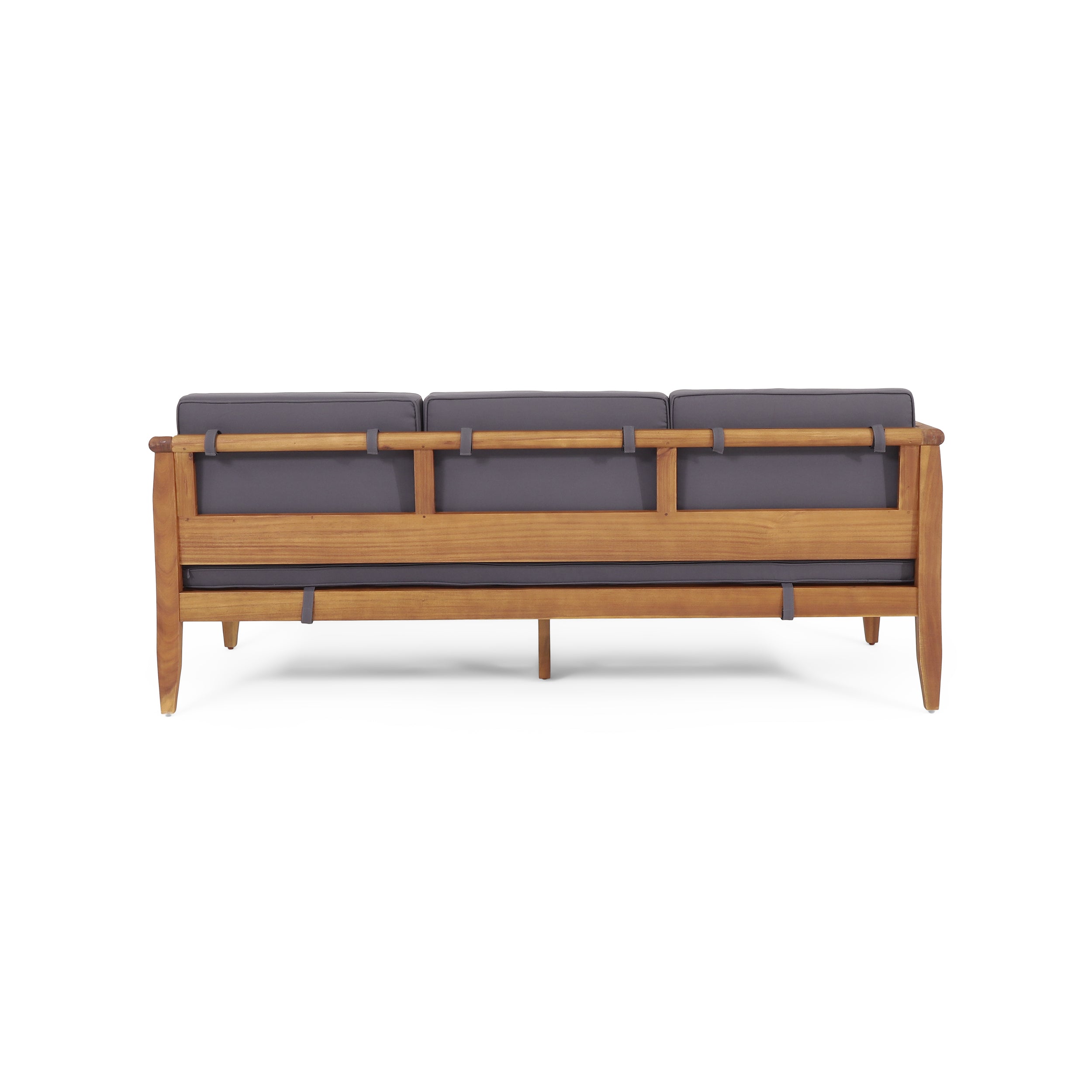 Aston Outdoor Acacia Wood 3 Seater Sofa