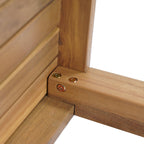 Seacliff Outdoor Acacia Wood Bar Table