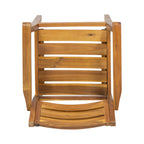 Stamford Outdoor Acacia Wood Dining Chairs, Set of 2