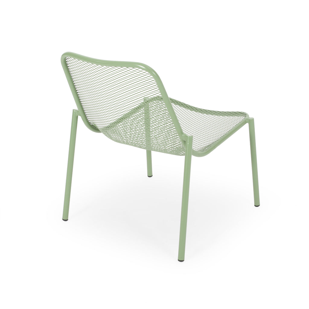 Kincaid Stackable Iron Chairs, Set of 2