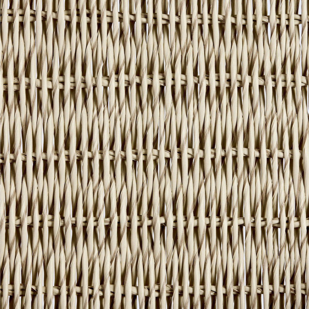 Miles Acacia Wood & Wicker Rattan Woven Dining Chairs, Set of 2