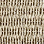 Miles Acacia Wood & Wicker Rattan Woven Dining Chairs, Set of 2