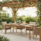 Abaco Acacia Wood Outdoor Dining Table