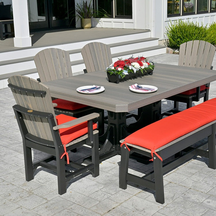 4' x 6' Rectangular Dining Table from LuxCraft