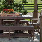 4' x 6' Rectangular Dining Table from LuxCraft