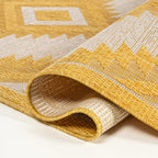 Lior Geometric Moroccan Diamond Indoor/Outdoor Runner Rug