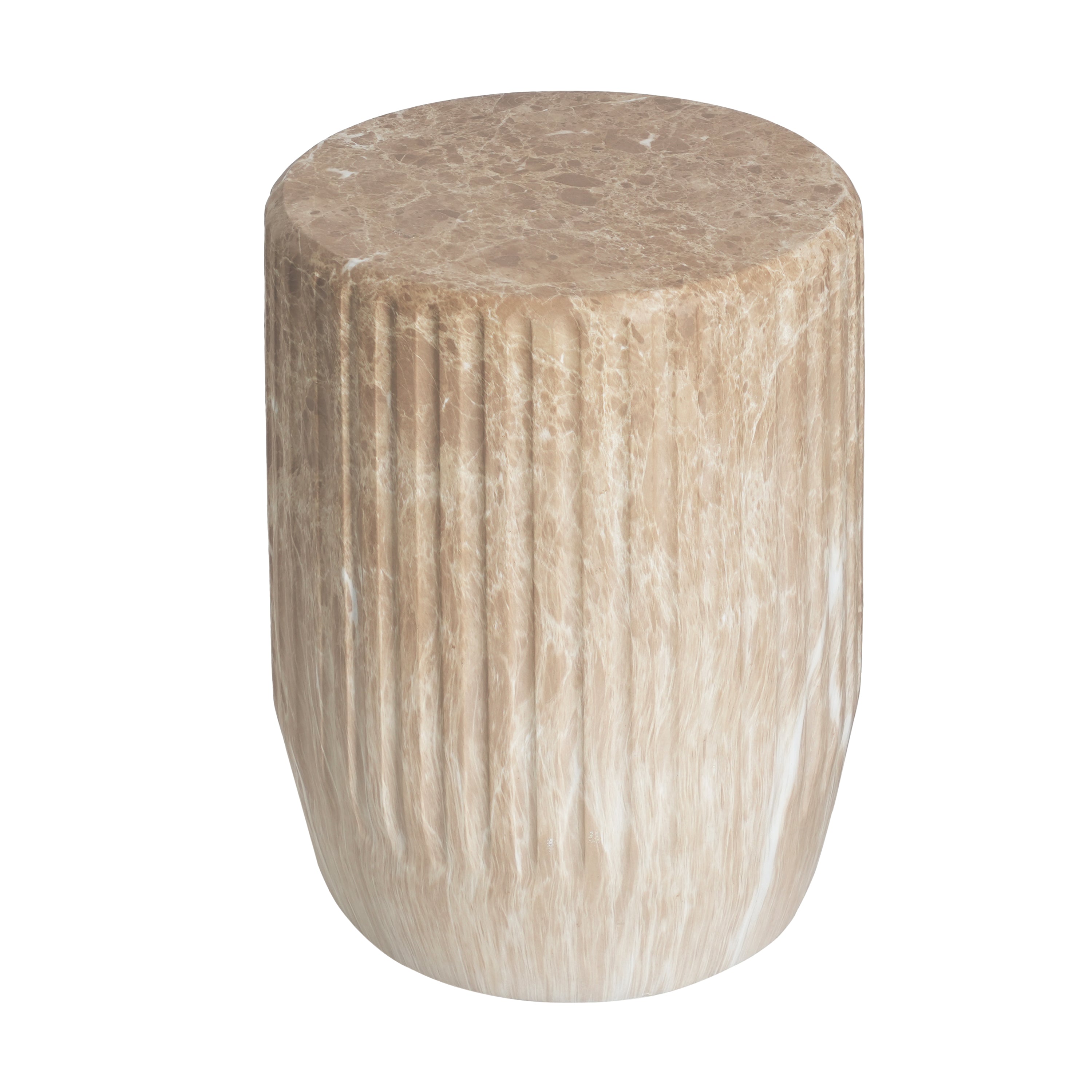Outdoor Cicci Carved Side Table