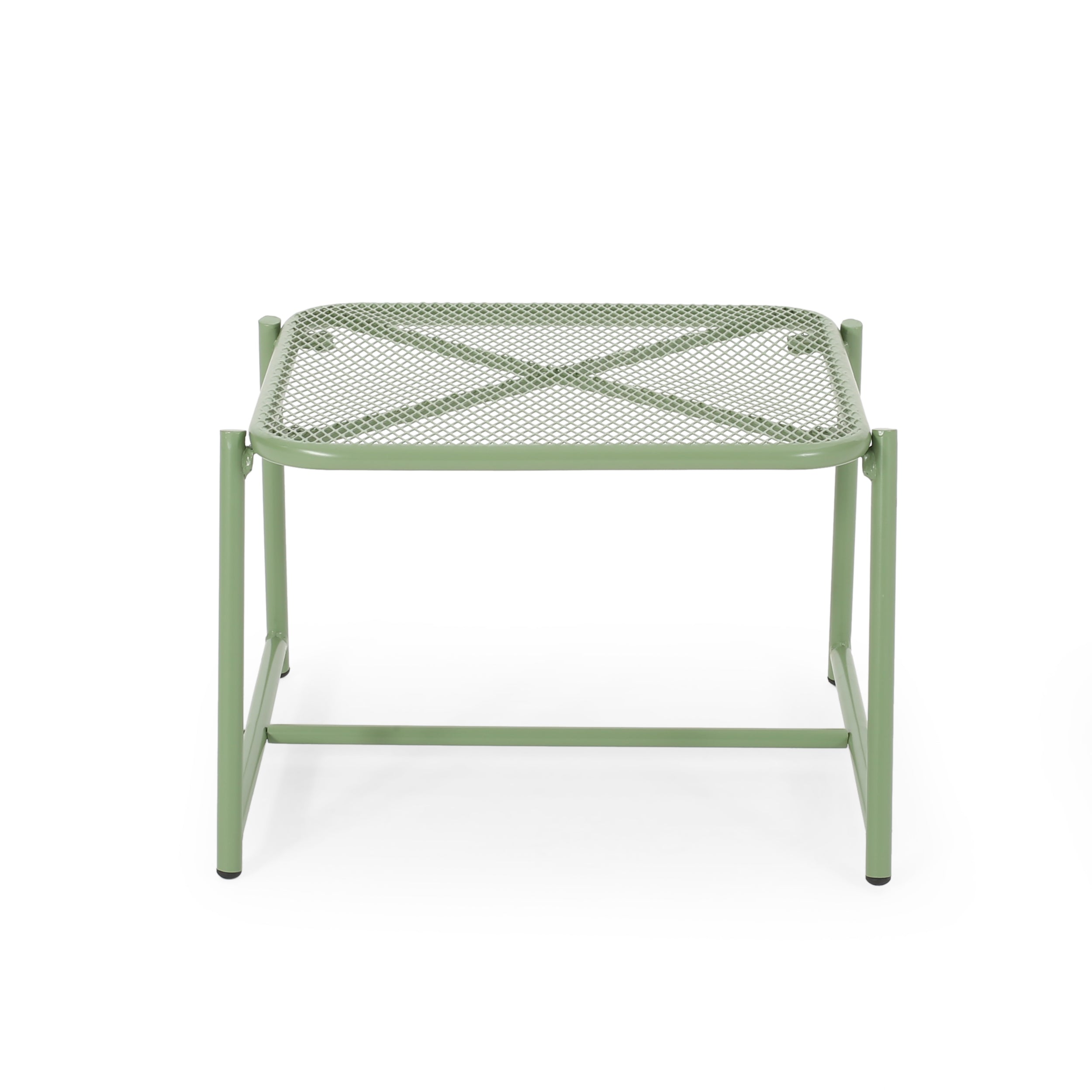 Kincaid Outdoor Modern Iron Side Table