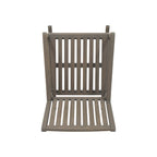 Muse Outdoor Acacia Rocking Chair with Slat Design