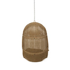 Berrien Outdoor/Indoor Wicker Hanging Swing Chair with 8-Foot Chain