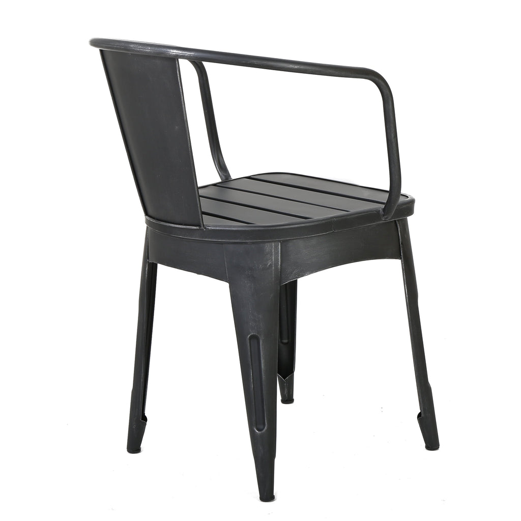 Colman 3-Piece Iron Bistro Set with Table and 2 Chairs