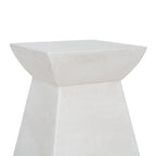 Antique-Textured Outdoor Side Table