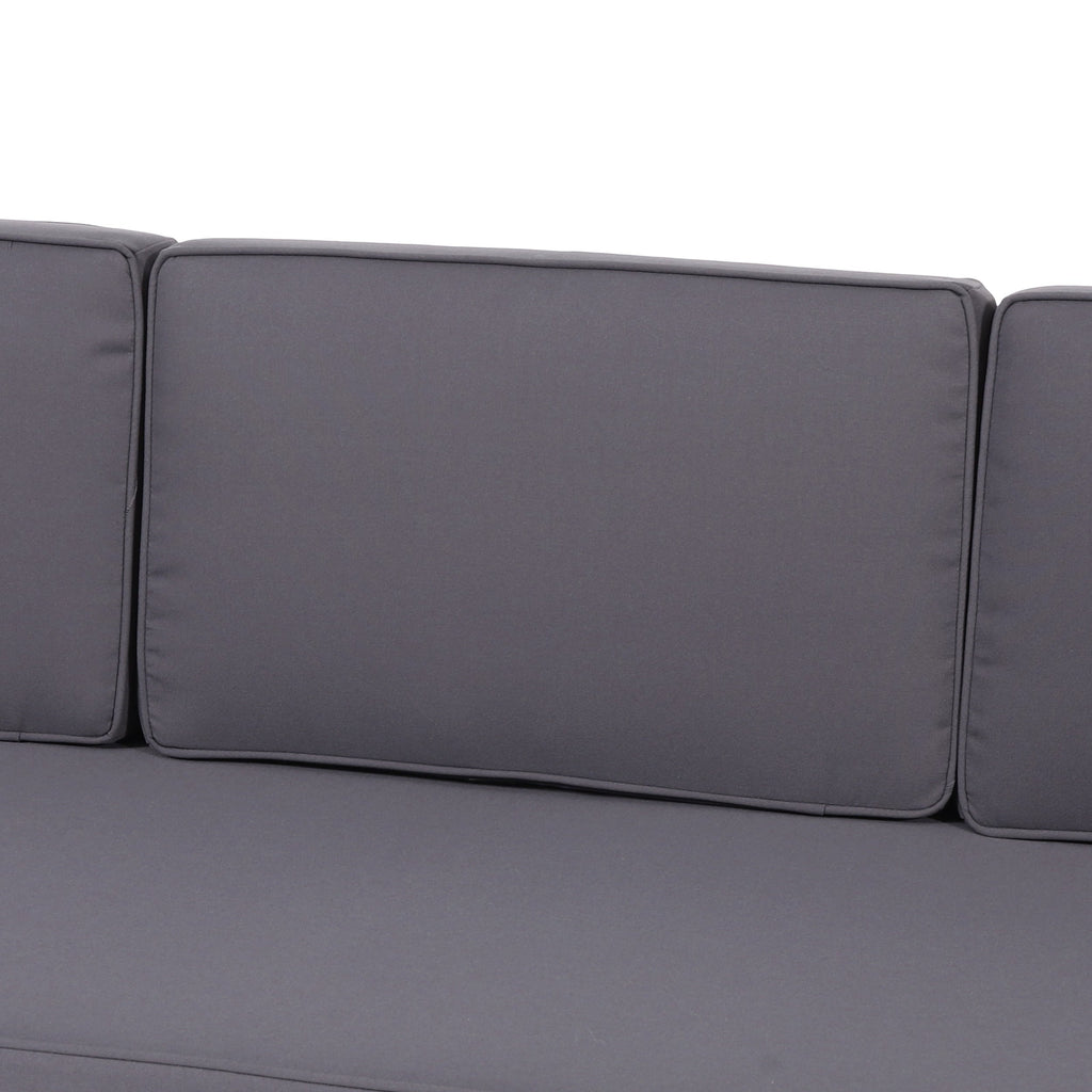 Aston Outdoor Acacia Wood 3 Seater Sofa