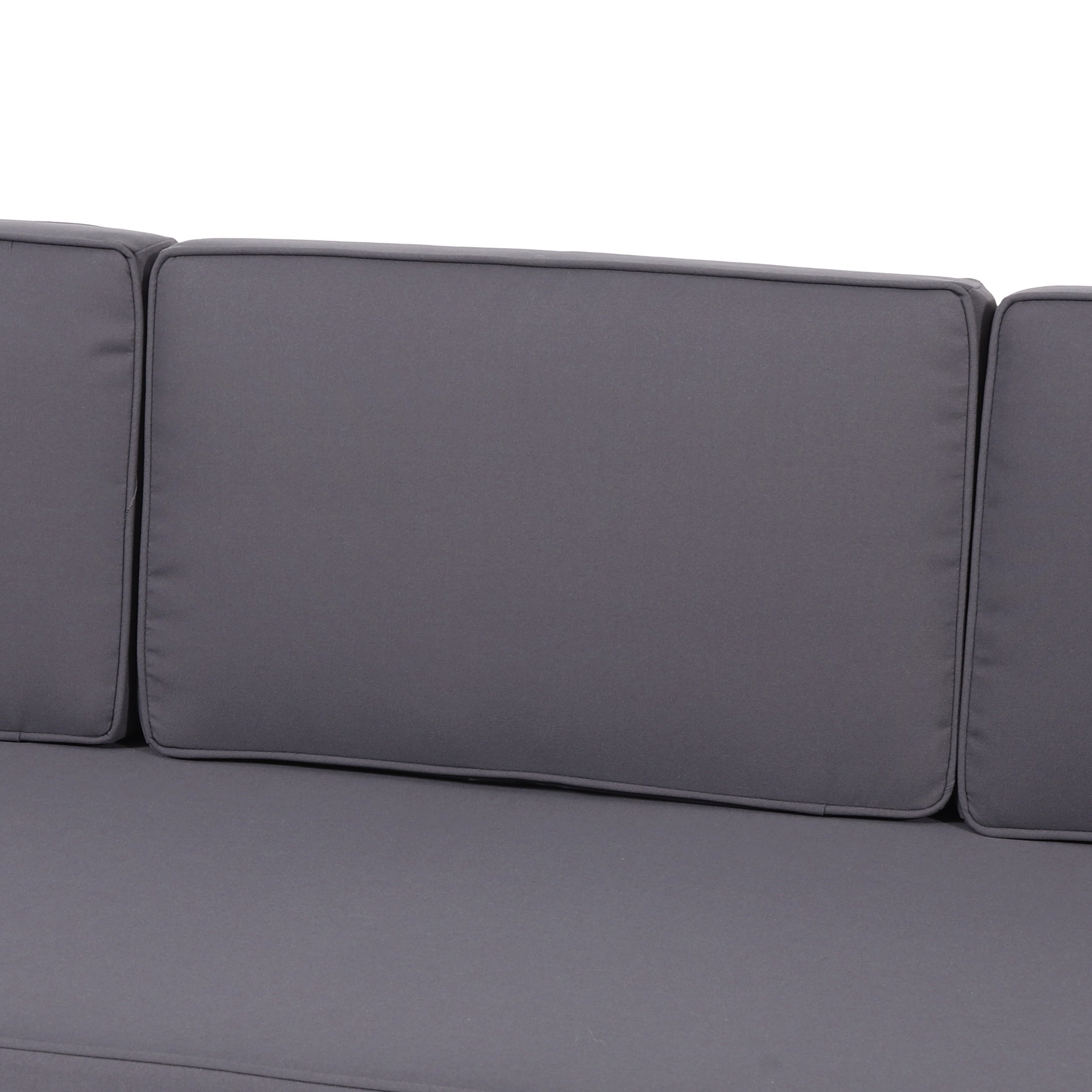 Aston Outdoor Acacia Wood 3 Seater Sofa