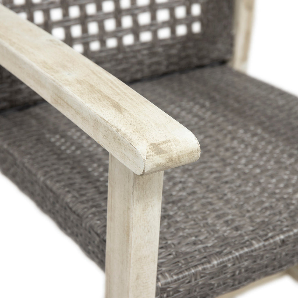 Hampton Outdoor Rattan Dining Chairs, Set of 2