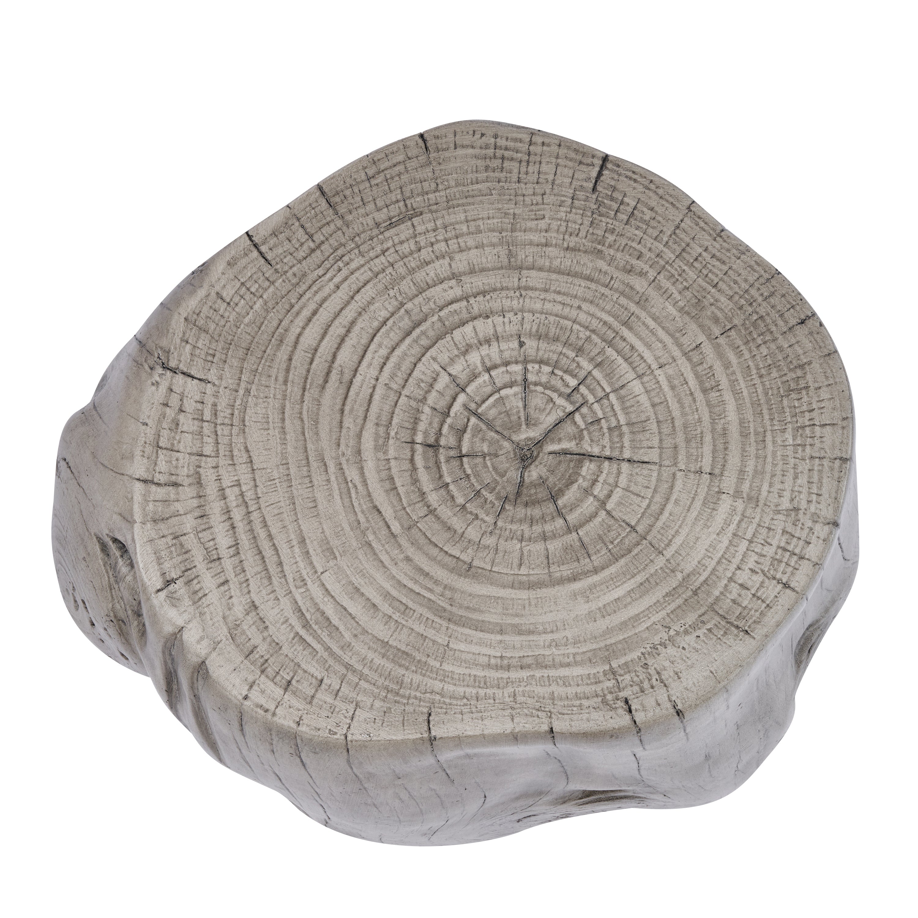 Tree Stump Outdoor Side Table