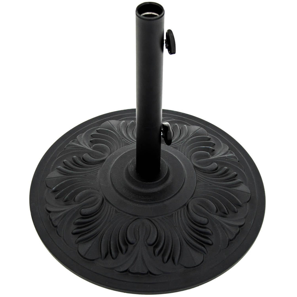 Cast Aluminum Art Deco Umbrella Bases