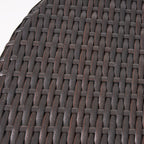 Outdoor 26" Round Rattan Bar Table