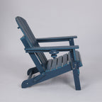 Composite Folding Adirondack Chair with Dual Cup Holder
