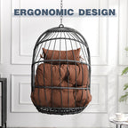 Folding Outdoor Egg Swing Chair