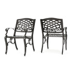 Luminea Lattice Outdoor Dining Chair