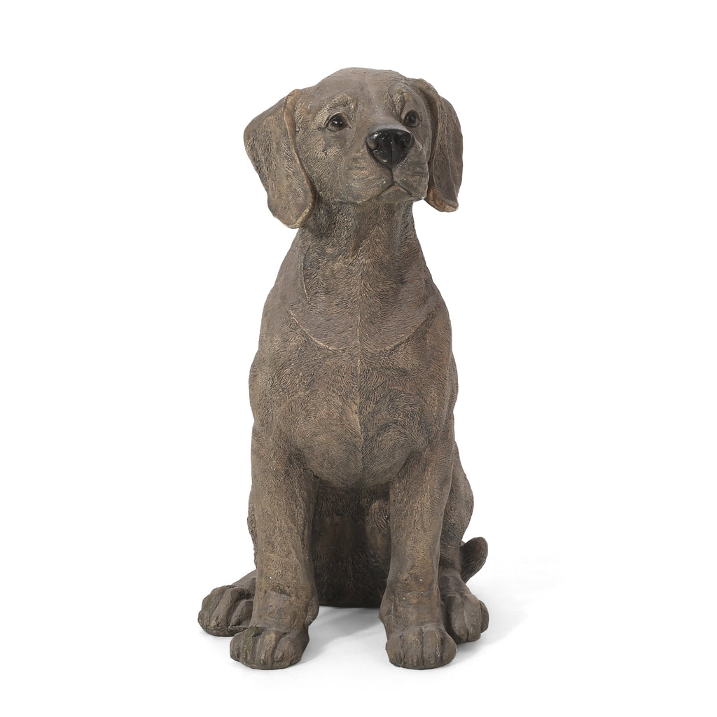 Monty Outdoor Dog Statue