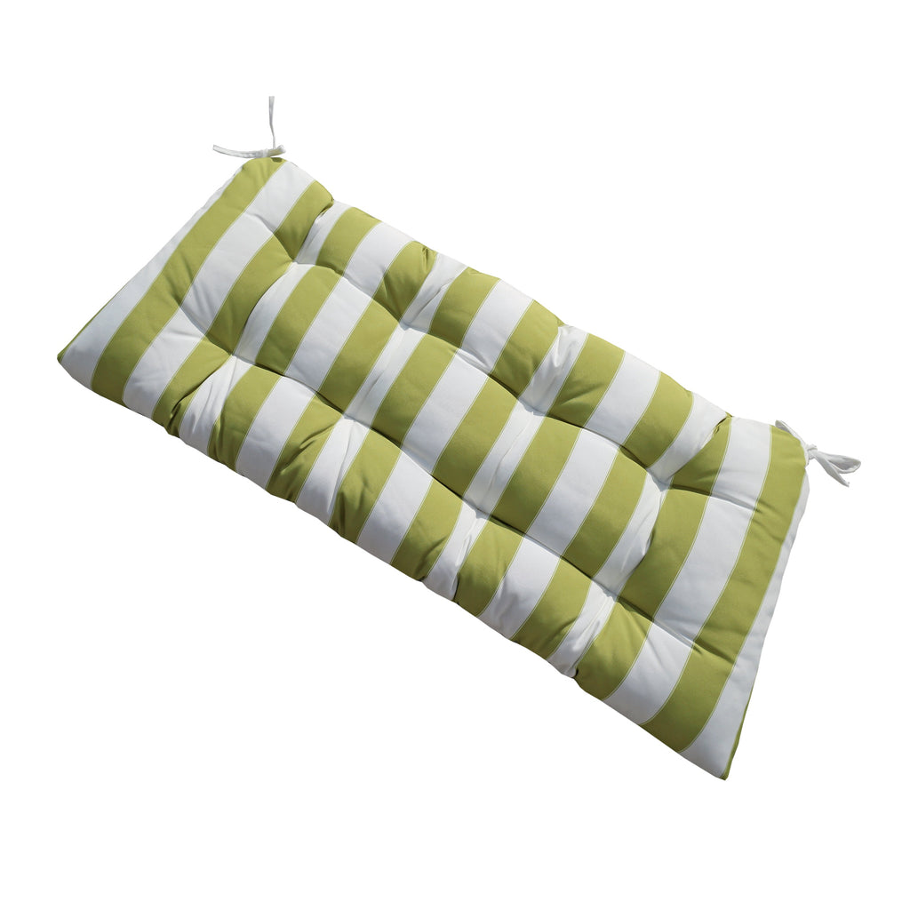 47" Tufted Outdoor Bench Cushion
