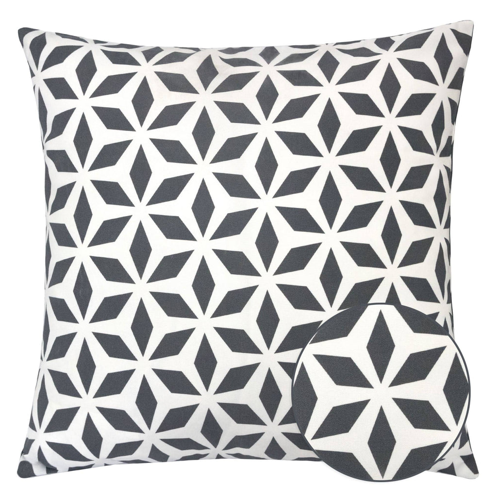Crystal Burst Outdoor Pillow