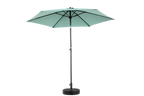 9' Outdoor Patio Umbrella Outdoor Table Umbrella with Push Button Tilt and Crank, Base Not Included