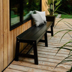 72" Cafe Dining Bench from LuxCraft