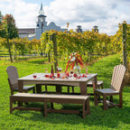Island 44" x 72" Rectangular Dining Table from LuxCraft