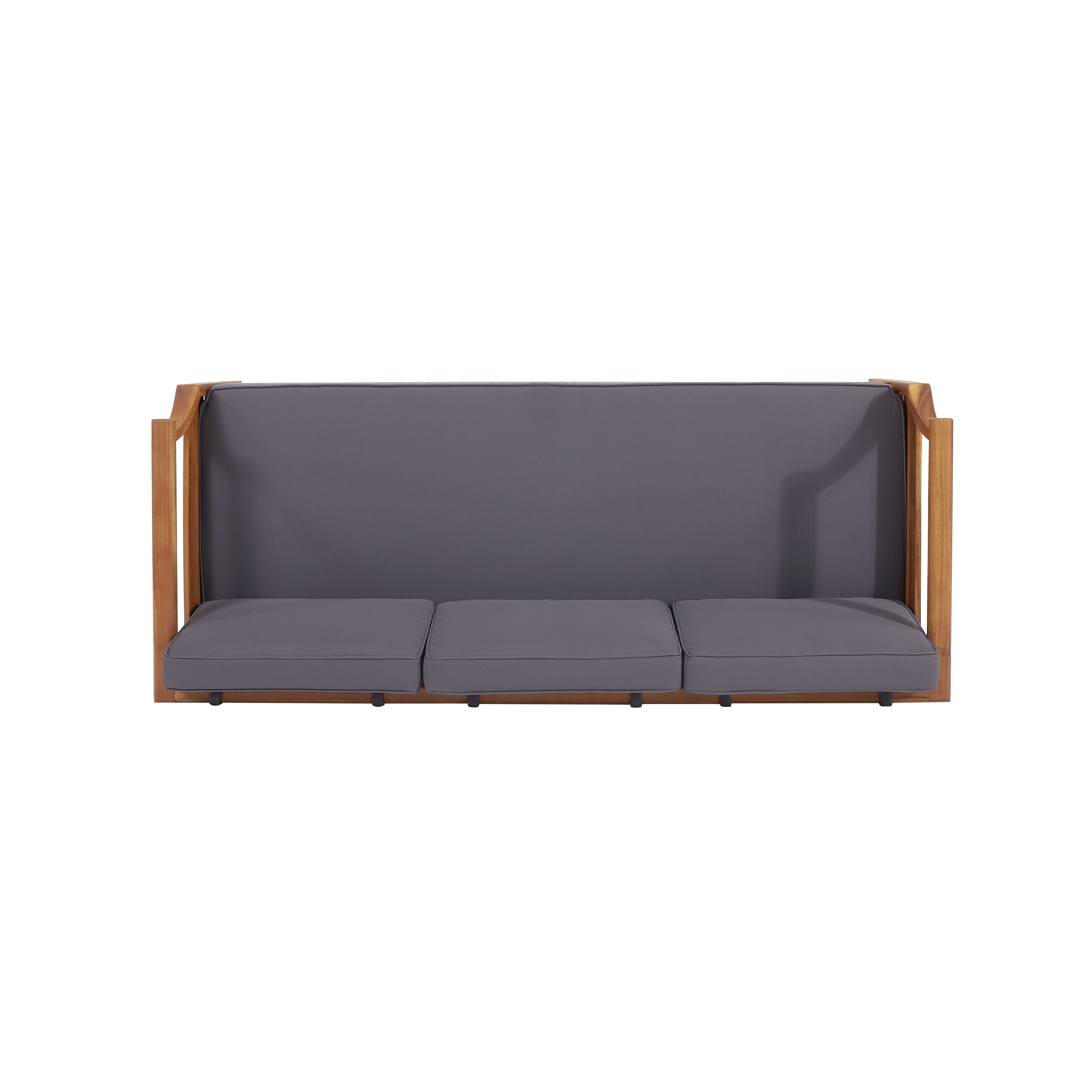Aston Outdoor Acacia Wood 3 Seater Sofa