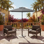7.5 Feet Market Umbrella with Crank Lift & Tilt, Base Not Included